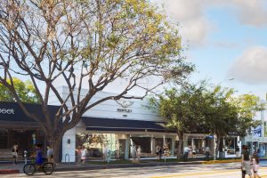 Bentley Motors dealership storefront