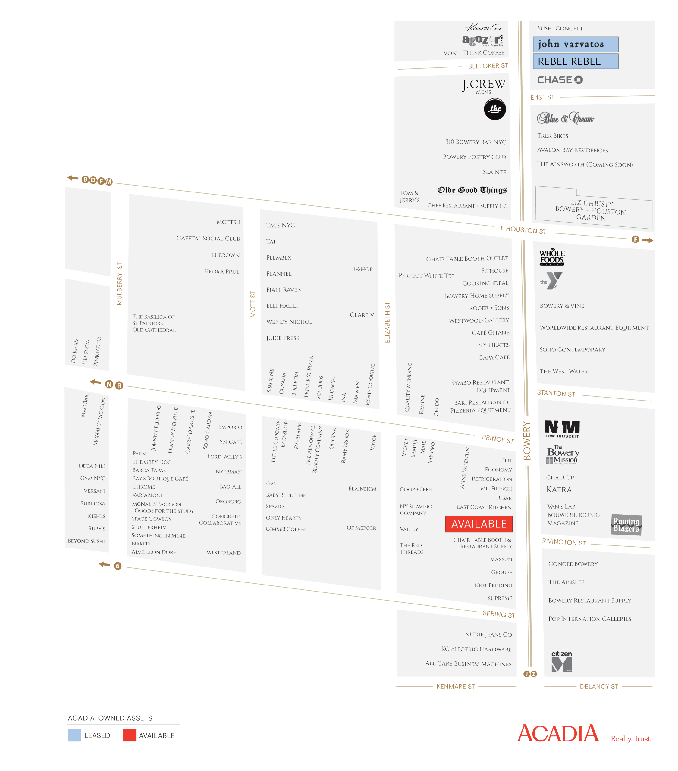 Map showing location of a business.