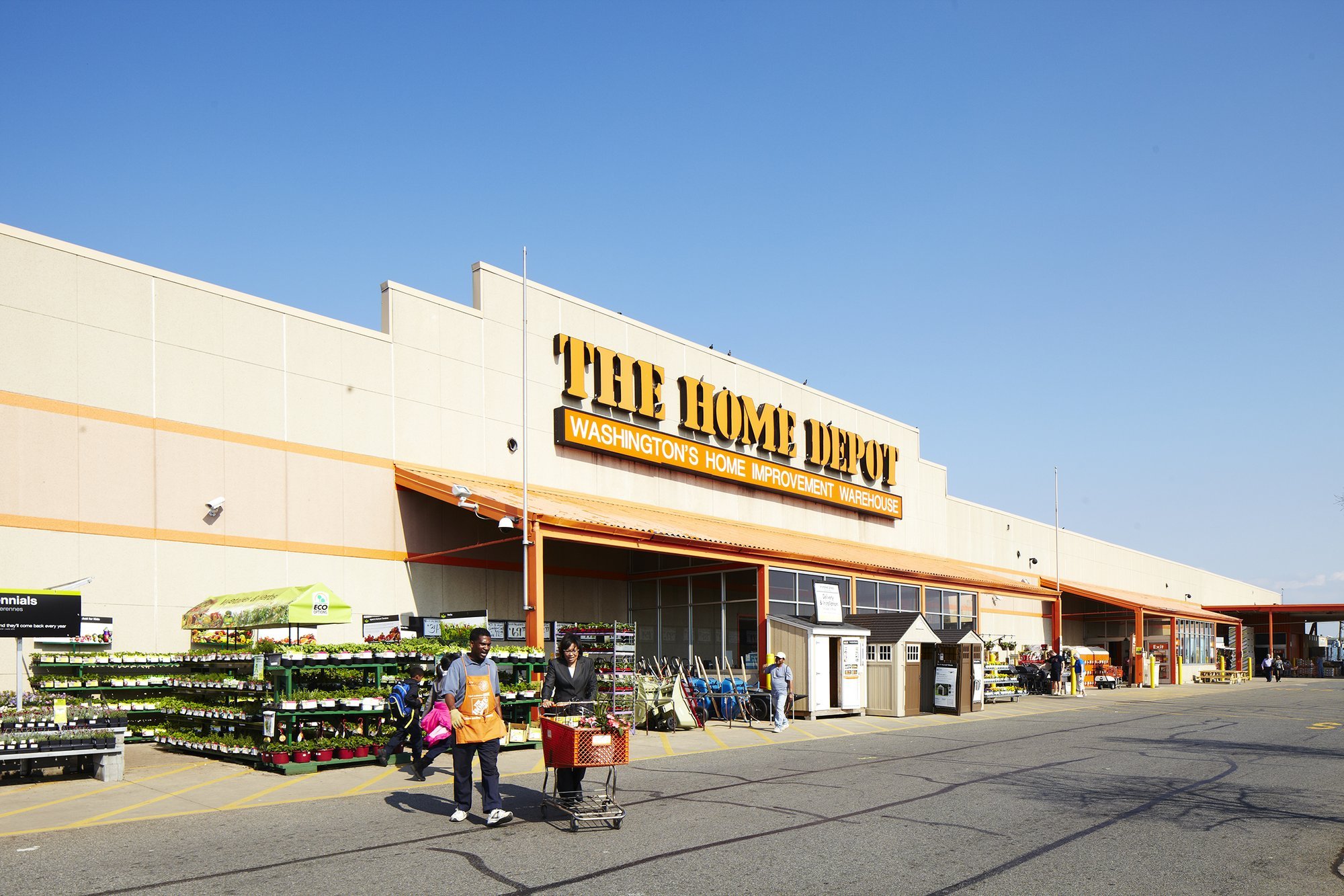 The Home Depot store exterior