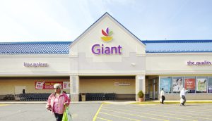 Giant supermarket exterior