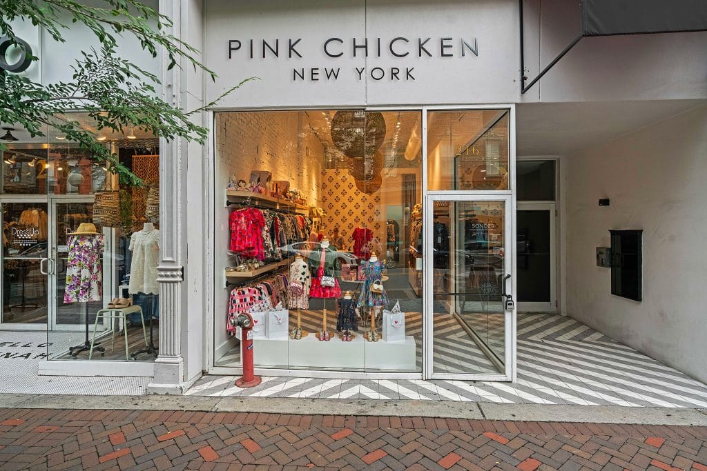 Pink Chicken New York storefront