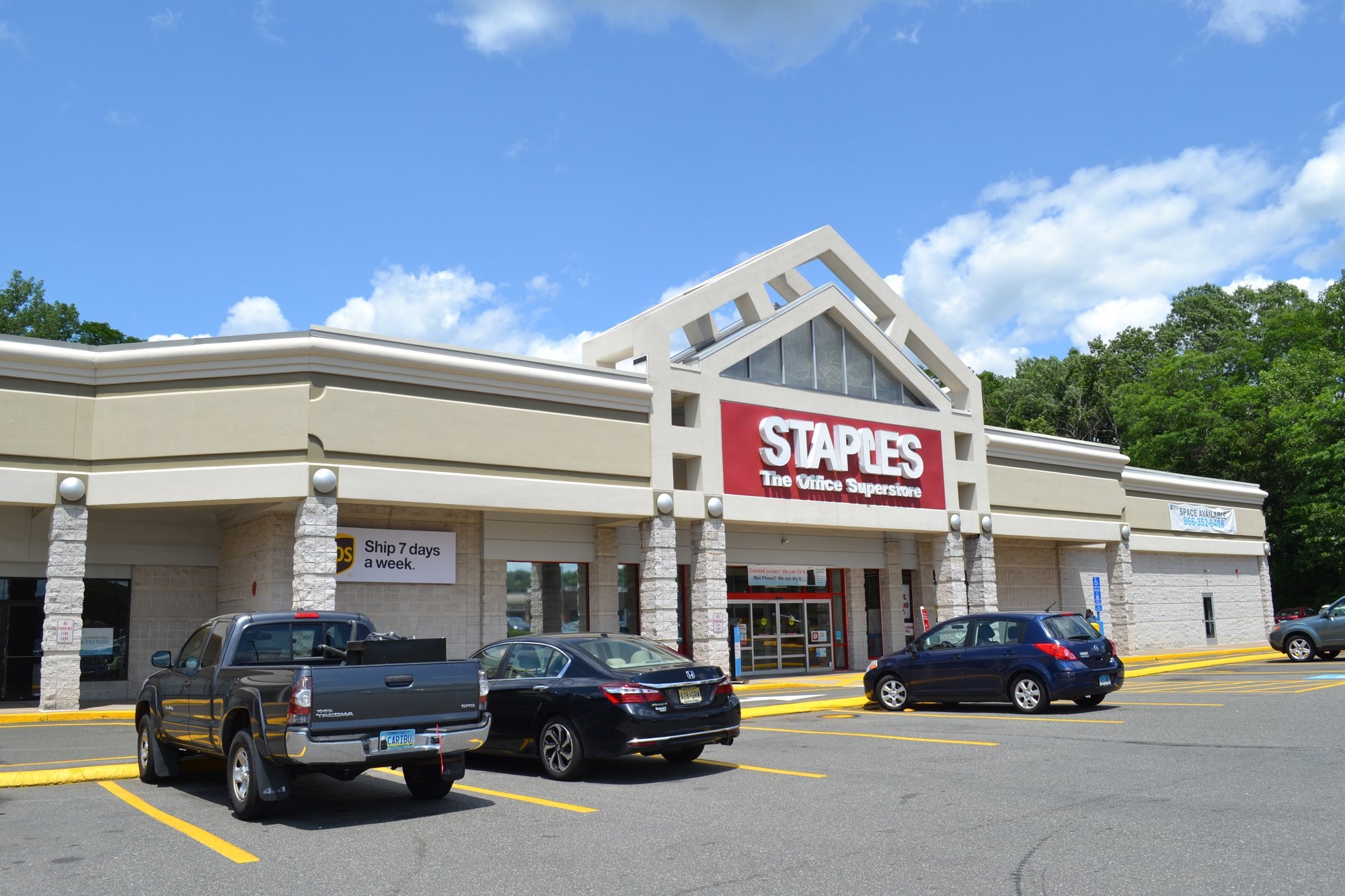 Staples store exterior