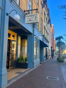 Faircloth Bakery storefront on a city street.