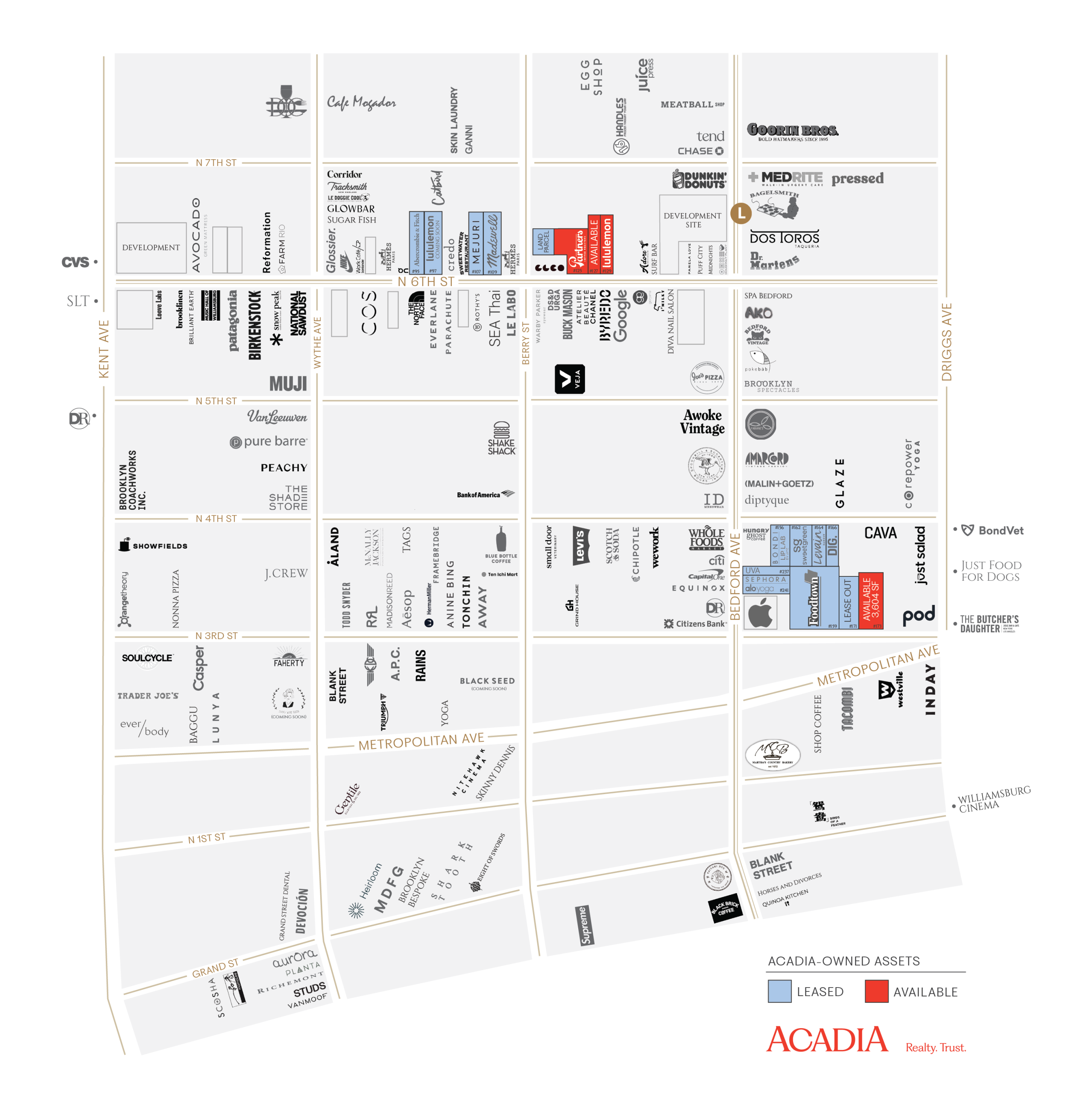 Map of downtown Toronto highlighting parkland and other areas.