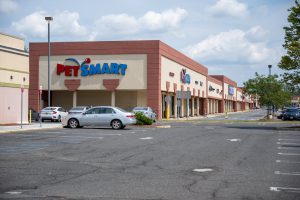 PetSmart store in a strip mall.