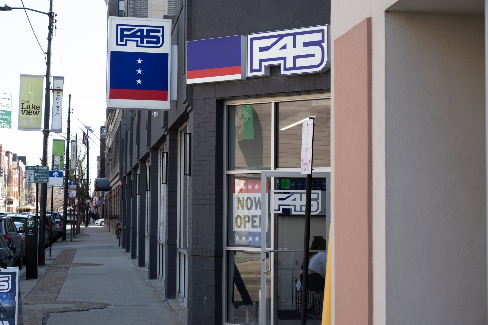 F45 Training studio storefront.