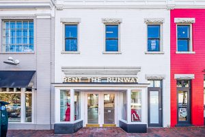 Rent the Runway storefront