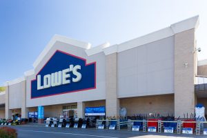 Lowe's home improvement store exterior