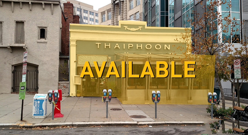 Commercial storefront available for lease.