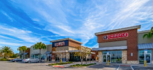 Blue Eye Center storefront in a shopping center.