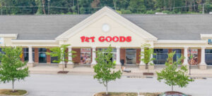 Hobby Lobby store exterior with parking lot.