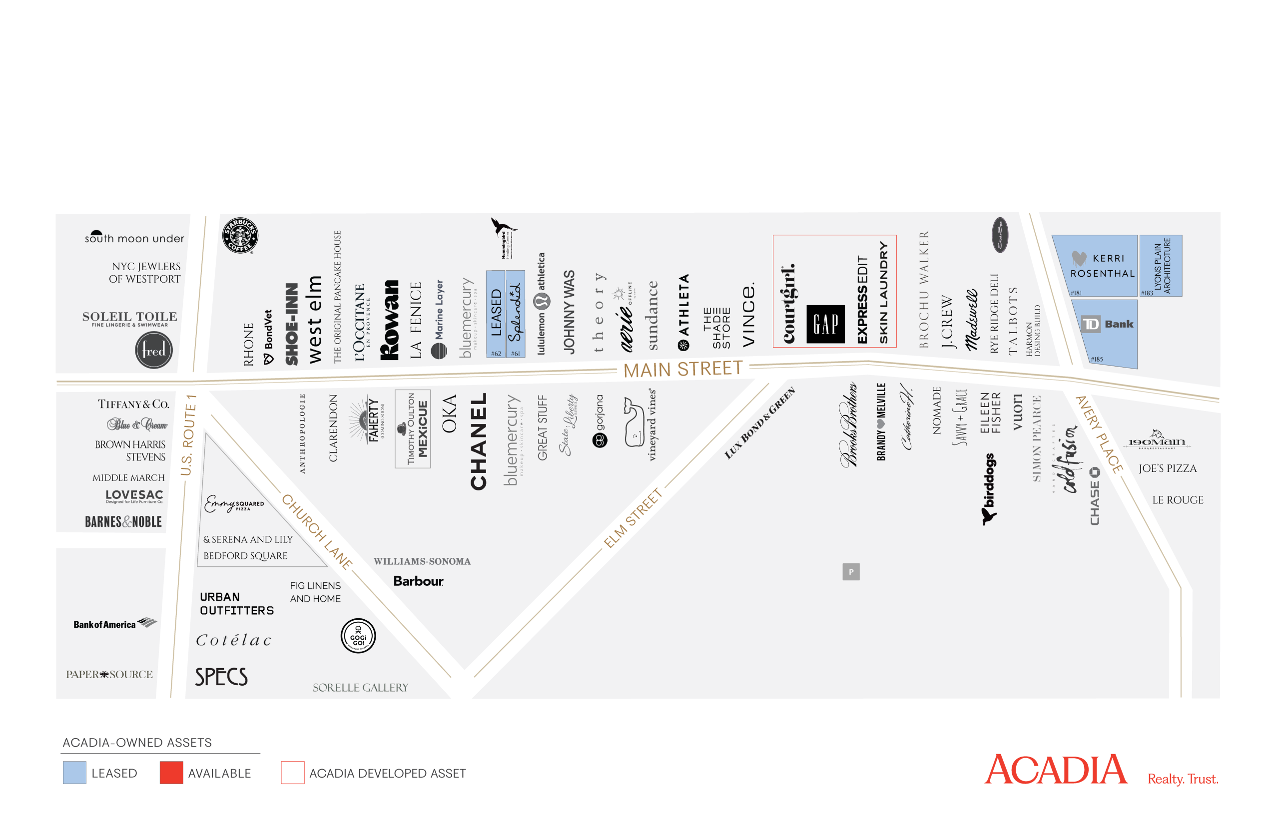 Map of Chapel Street, Melbourne